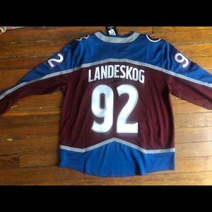 Colorado Avalanche Landeskog Jersey